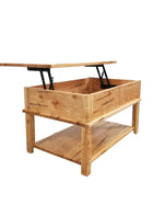 Modern Lift Handmade Hardwood Coffee Table, Choose your wood