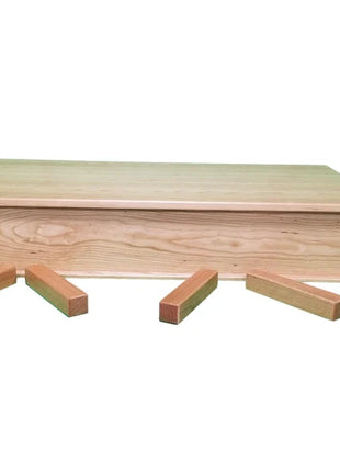 Modern Lift Handmade Hardwood Coffee Table, Choose your wood