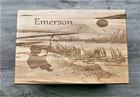 Personalized Little Boy Fishing Memory Box
