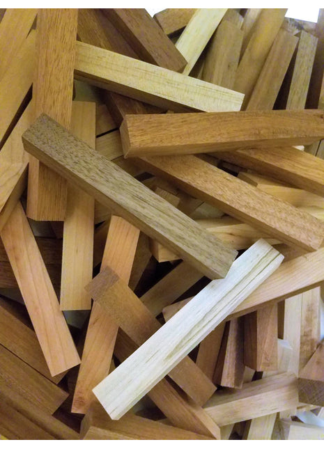 Custom Blanks: 5"x1" Walnut with 1/2" Hole