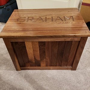 Personalized Handmade Hardwood Hope Chest, Toy Chest, Heavy Duty Hope Chest with Soft Close Hinges